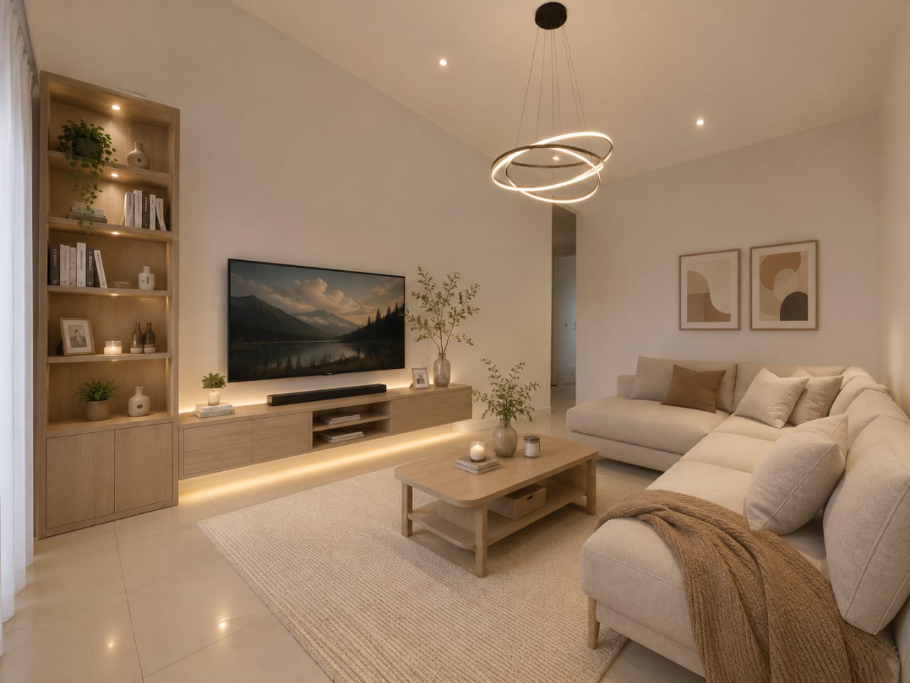 Single Storey Terrace - Living Room